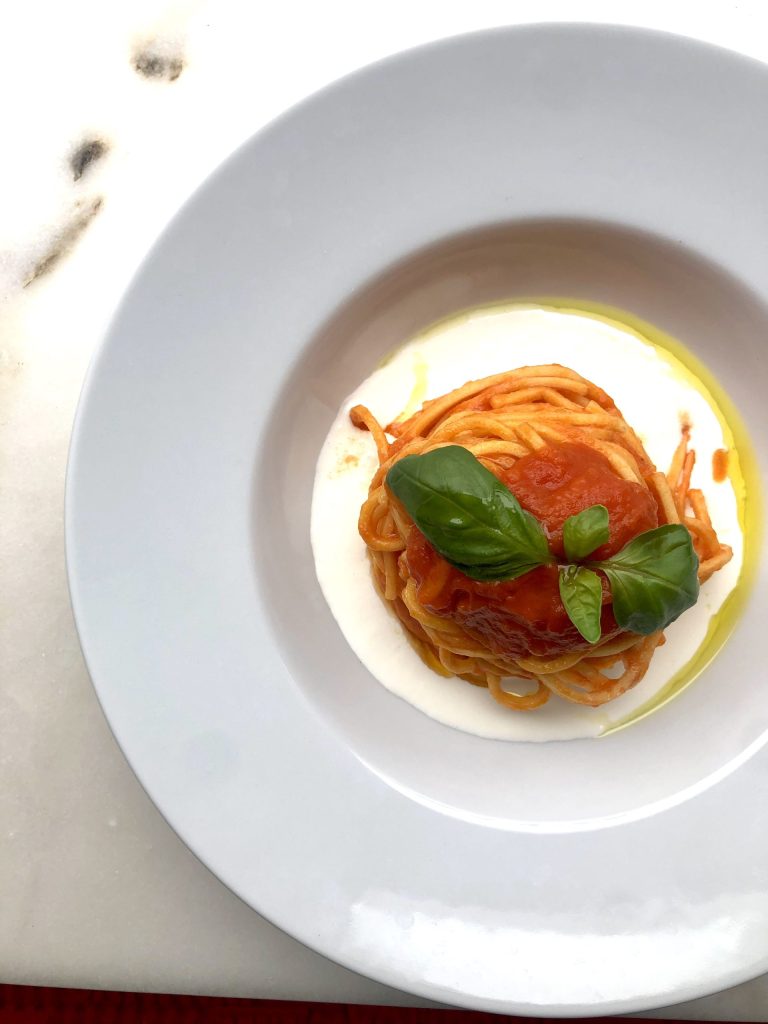 Copie de spaghetti tomato burrata